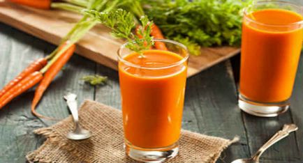 Care sunt beneficiile de suc de morcov