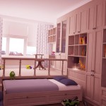 Podium în apartament cu mâinile sale Podium în apartament cu mâinile sale