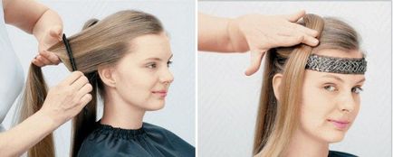 Cum sa faci o coafura cu bordura de gumă Cum sa faci o coafura cu bordura de gumă