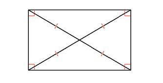 Cum se calculeaza diagonala dreptunghiului