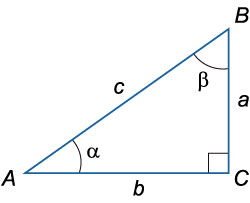 triunghi ipotenuzei, care este egal cu