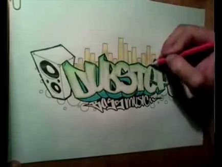 Cum de a desena graffiti spray-