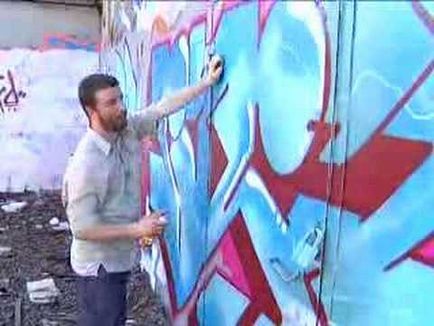 Cum de a desena graffiti spray-