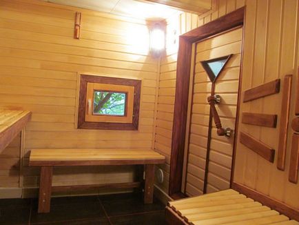 Cum de a construi o saună jurnal de cabină