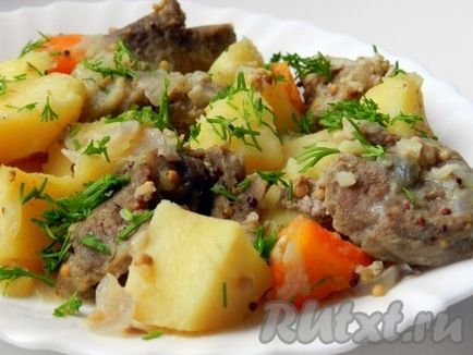 Porc cu cartofi în gaura Porc cu cartofi în gaura