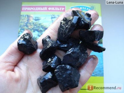 Activator Apa Shungite - cărbunos minerale naturale - „ceea ce este gustul de șunghit vindecare“