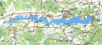 pescuit gratuit în suburbii - lacuri artificiale hartă în cazul în care pentru a merge