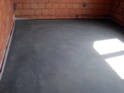 podea betonarea betonarea tehnologie in casa privata, garaj