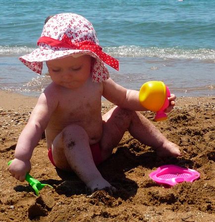Siguranța copilului la plajă
