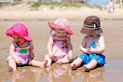 Siguranța copilului la plajă