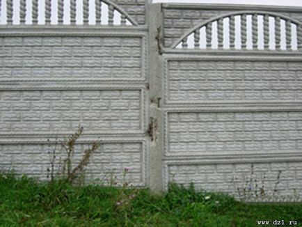 Cum să picteze gard de beton mai bine