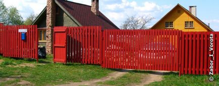 Cum să picteze un gard de lemn, tipurile de culori la fel de frumoase și mai bine vecin vopsea gardul lui