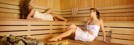Sauna este util pentru femei