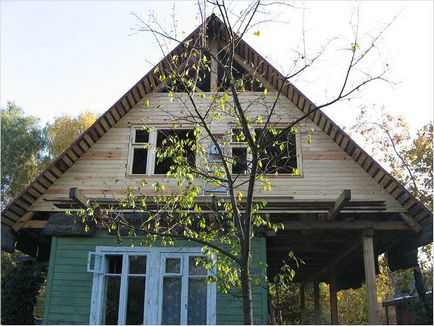 SEW acoperiș mansardat fronton - alegerea materialelor (acoperiș) SEW acoperiș mansardat fronton - alegerea materialului