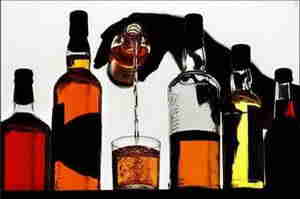 Câte erodate de alcool (vodca, vin, bere)