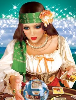 ghicirea țigani (ghicire țigănească) Gypsy ghicitul