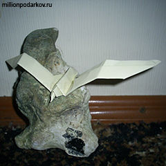 Noi facem meserii de hârtie origami „Pescărușul Jonathan Livingston“ cu instrucțiuni foto