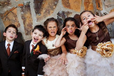 Copiii de la nunta cum sa distreze copiii la o nuntă