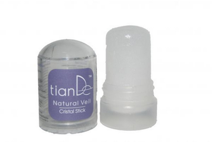 Deodorantul cristal acțiune Tiande, avantaje și aplicații