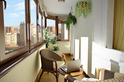 Design balcon 2017 (109 fotografie) idei moderne de apartamente interioare - finisaje în interiorul dimensiunea logie