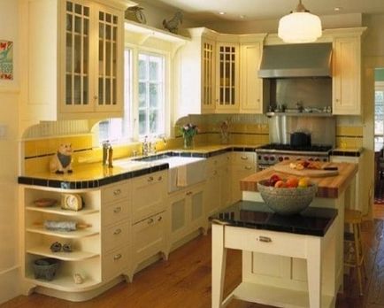 Design de bucătărie într-un aspect privat casa de fotografie și design interior