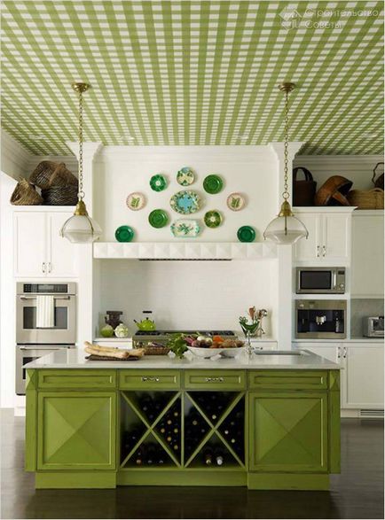 Designul peretilor din bucatarie - idei de design de bucătărie pereți (foto)