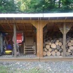 Woodshed în țară cu mâinile lor fotografii, desene, vizualizări