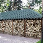 Woodshed în țară cu mâinile lor fotografii, desene, vizualizări