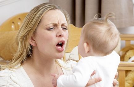 Dacă țipi în mod constant la copil până la un an, atunci când nu au răbdare să facă și cum să se calmeze