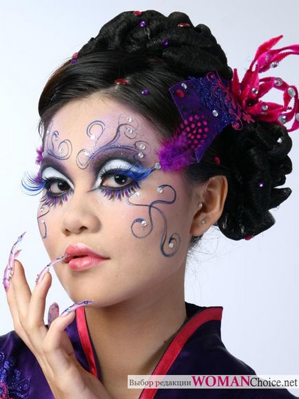 Fantasy make-up - fotografie proaspete și idei