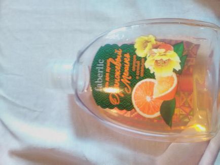 Gel de duș Faberlic portocaliu fortifiant - despre cosmetice comentarii