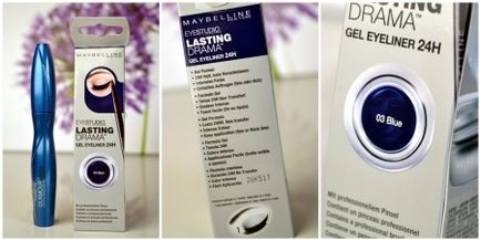 Gel dermatograf Maybelline cu pensula, lichid, decât diluat, comentarii (dermatograf) Gel dermatograf Maybelline cu pensula, lichid, decât diluate, comentarii