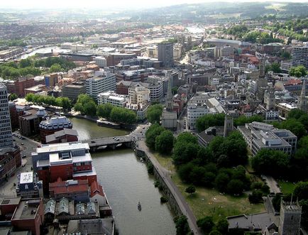 City of Bristol, Anglia - Istorie și obiective turistice