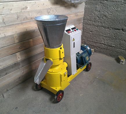 Granulator cu mâinile, portalul de construcție (pentru a fi gata pentru a merge) Granulator cu mâinile, portalul de construcție