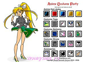 Jocuri Anime Dress Up pentru fete