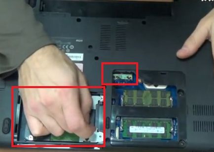 Instrucțiuni pentru dezasamblare, asamblare și praf de curățare de laptop Samsung R525