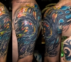 Corectarea, să modifice și să se ascundă tatuajul de la Moscova, tatuaj autorului