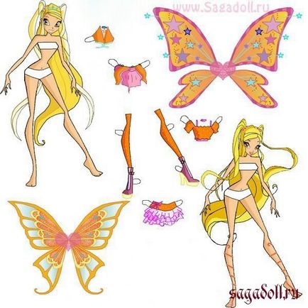 Cum de a face hârtie din Winx (do) Cum se face de hârtie de la Winx