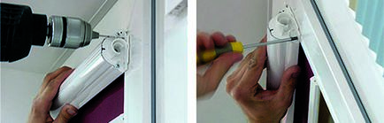Cum se montează jaluzele la perete, tavan sau fereastra