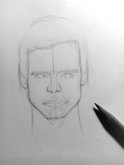 Cum de a desena un portret al unui om cu un tutorial pas cu pas creion pentru incepatori