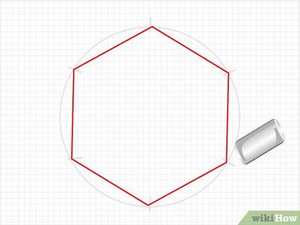 Cum de a desena un hexagon