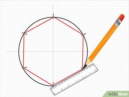 Cum de a desena un hexagon