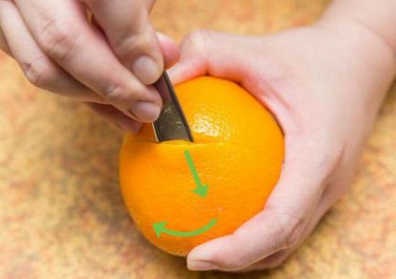 Cum se coaja o portocala, unele secrete și subtilități ale procedurii obișnuite