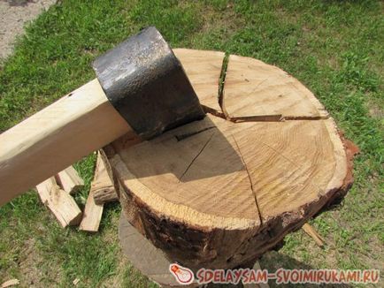 Cum să taie lemne - sfaturi profesionale, o clasă de master cu propriile lor mâini