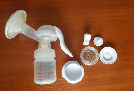 Cum să-și exprime laptele matern Pompă manuală pentru sân