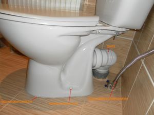 Cum se instalează o toaletă pe gresie cu mâinile lor