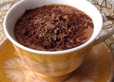 Cum de a face ciocolata calda din etapa reteta de cacao cu pas