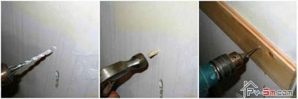 Cum se atașează o grindă de lemn pe perete