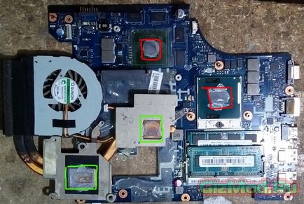 Cum să demontați și curățați praful de pe laptop Lenovo g580 - lenovo g580 curățare laptop