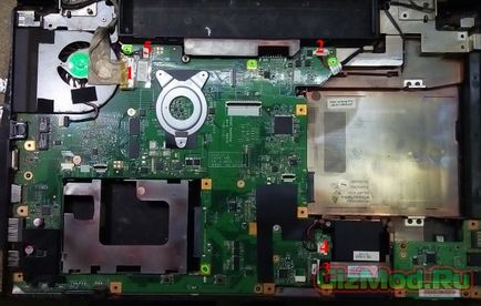 Cum să demontați și curățați praful de pe b560 laptop Lenovo - laptop de curățare b560 lenovo